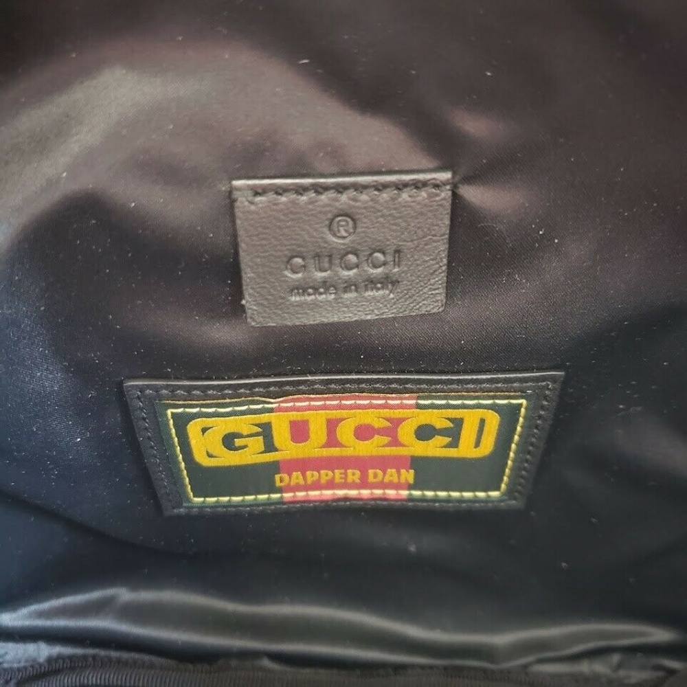 Gucci Special x Dapper Dan Body Belt Bag - Black - Picture 5 of 8